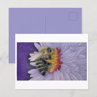 Hummelskizze drucken postkarte