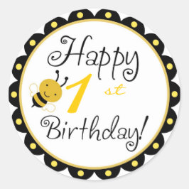 Hummelsticker HBR1 Runder Aufkleber