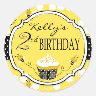 Hummelsticker R2 Runder Aufkleber