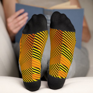 Hummelzeit-Warpfocken Socken