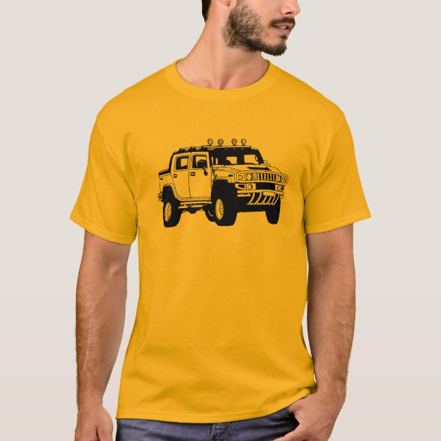 Hummer a inspiré le T-shirt (Devant)