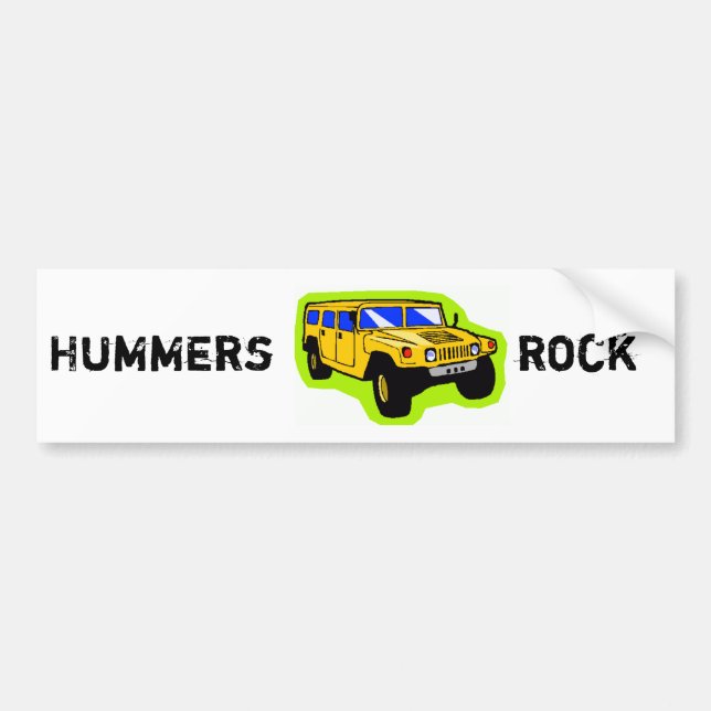 Hummer Autoaufkleber (Vorne)