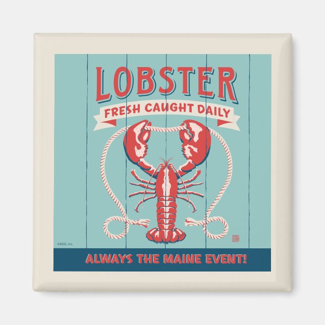 Hummer Fresh Caught Daily | Maine Magnet (Vorne)
