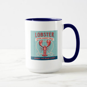Hummer Fresh Caught Daily   Maine Tasse