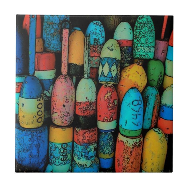 Hummer gibt Fliese Auftrieb (Vorderseite)