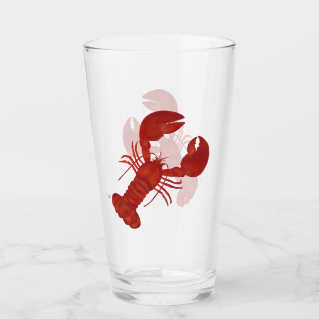 Hummer Glas (Vorderseite)
