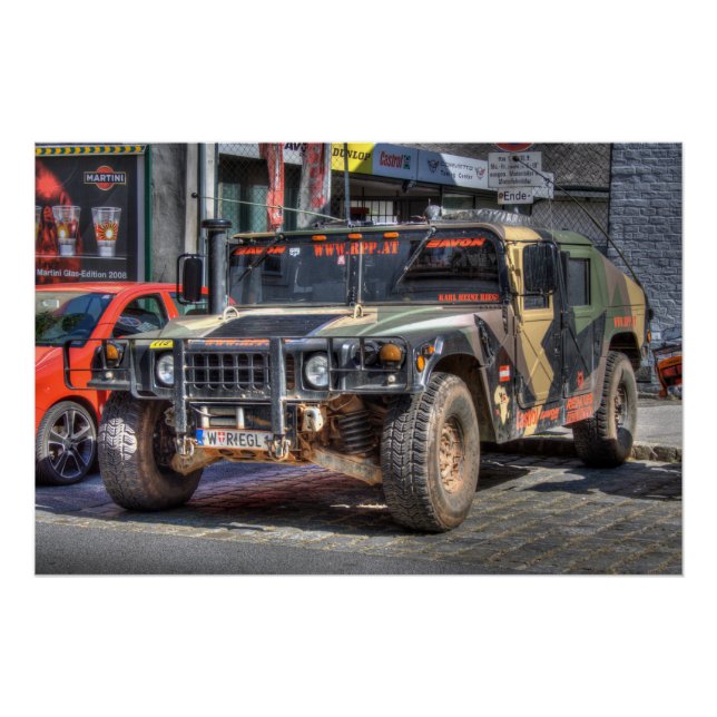 Hummer H1 Poster (Vorderseite)