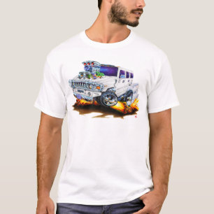 Hummer H2 WhiteTruck T-Shirt