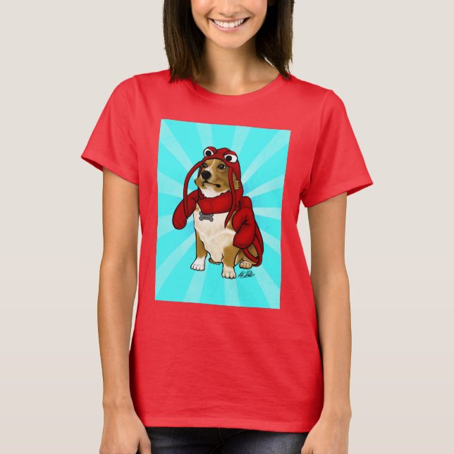 Hummer Hund T - Shirt (Vorderseite)