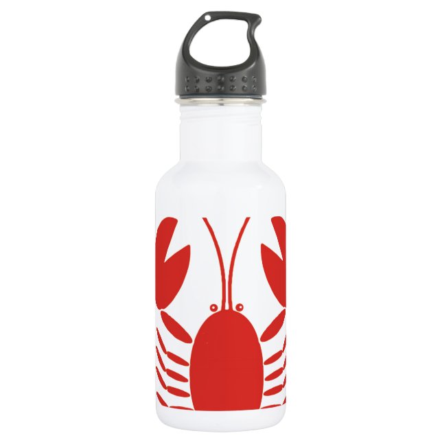 Hummer launisch trinkflasche (Vorderseite)