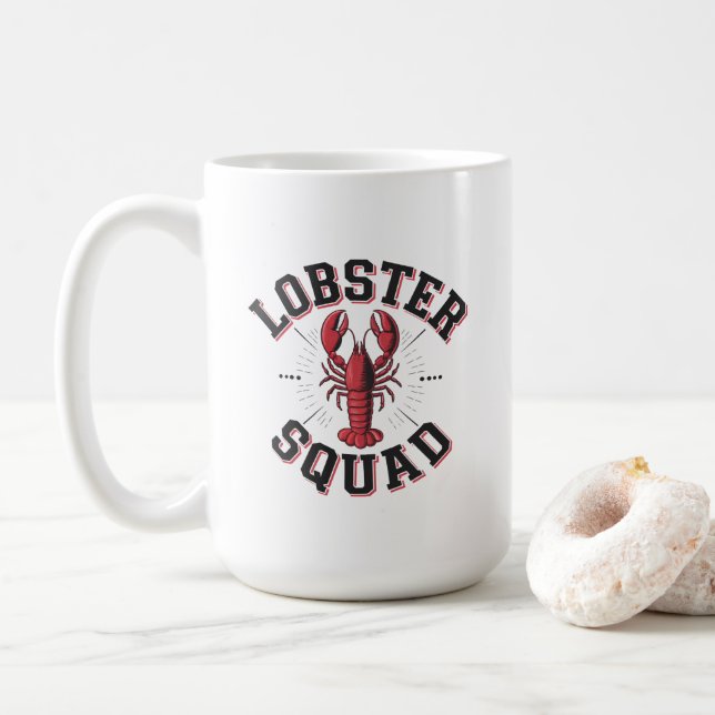 Hummer-Mannschaft Kaffeetasse (Mit Donut)