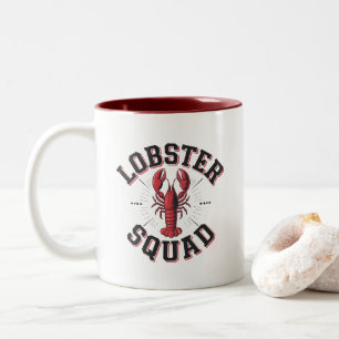 Hummer-Mannschaft Zweifarbige Tasse