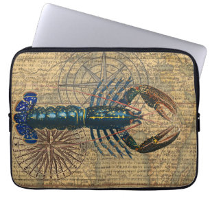 Hummer-Meeresfrüchte Maine Classic Ocean Laptopschutzhülle