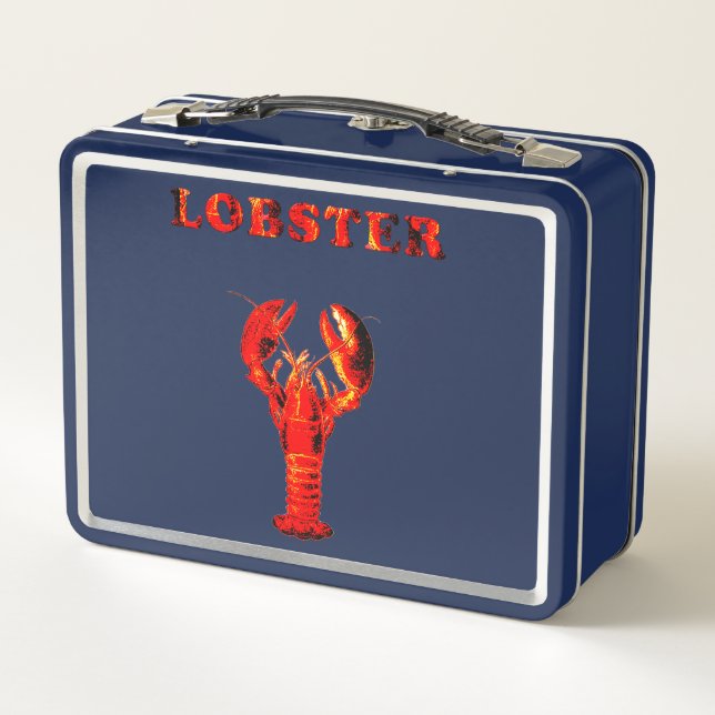 Hummer Metall Lunch Box (Rückseite)