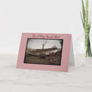 Hummer mit Fischerbooten am Kiesstrand Karte