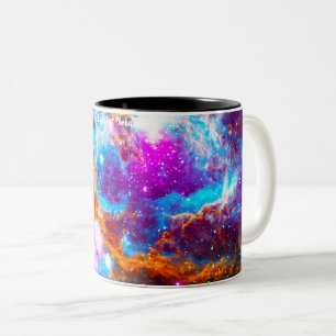 Hummer-Nebel Zweifarbige Tasse