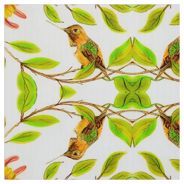 Hummer Rufous Stoff (Muster)
