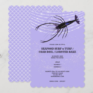 Hummer-Saitenfisch Einladung