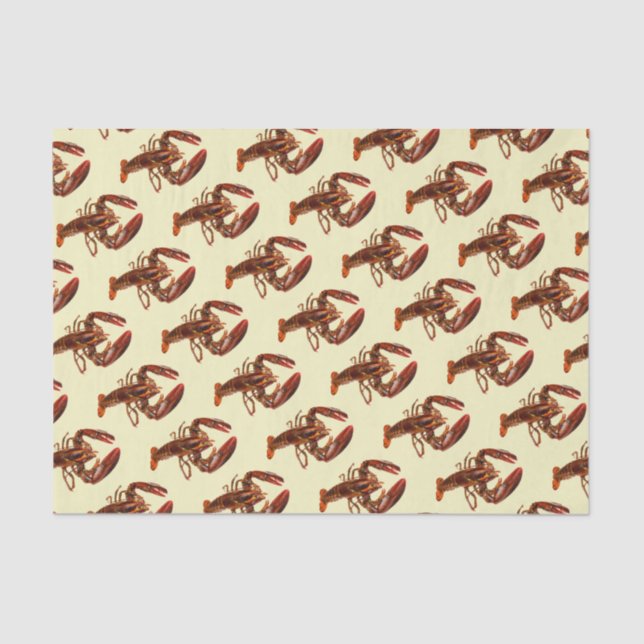 Hummer Seidenpapier (Vorderseite)