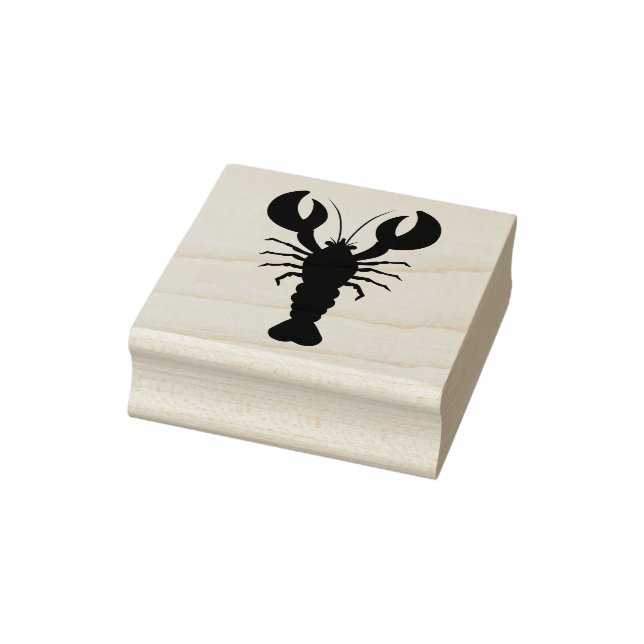 Hummer Silhouette Art Gummi Briefmarke Gummistempel (Stempel)