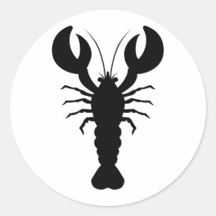 Hummer-Silhouette Runder Aufkleber
