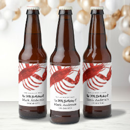 Hummer Themed Birthday Party Bierflaschenetikett