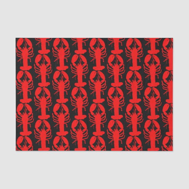 Hummer-Tissue Seidenpapier (Vorderseite)
