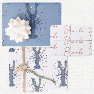 Hummer-Weihnachten Geschenkpapier Set
