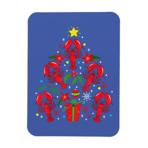 Hummer Weihnachtsschmuck Treppe Funny Xmas Geschen Magnet