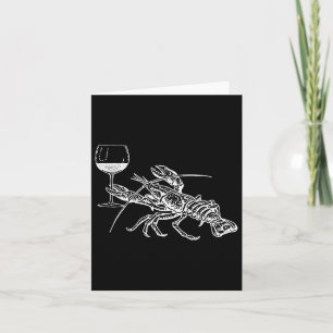 Hummer Wein Drink Shirt Funny Beach Cruise Vac Karte