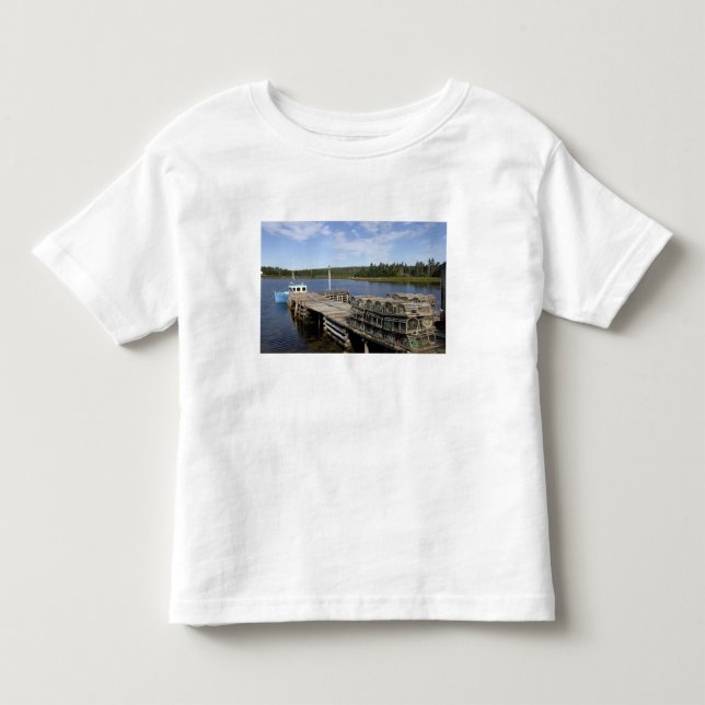 Hummerboat, Mushaboom, Nova Scotia, Kanada Kleinkind T-shirt (Vorderseite)