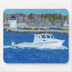 Hummerboot Portland, Maine Mousepad