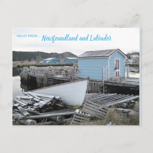 Hummerfallen Neufundland und Labrador Postcard Postkarte (Vorderseite)