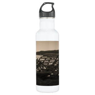 Hummerfallen Sepia Trinkflasche