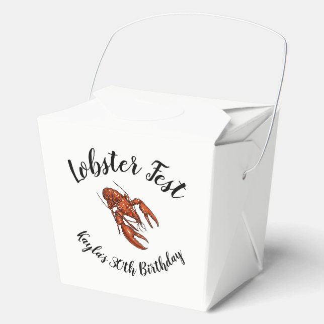 Hummerfest Geschenkschachtel (Vorderseite)