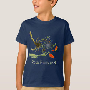 Hummerlbecken-Krabben-Fische-Meeresvergnügen T-Shirt