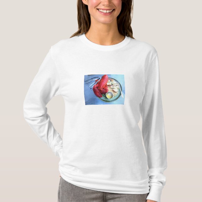 Hummerliebhaber-Shirt T-Shirt (Vorderseite)