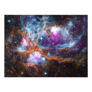 Hummernebel - Cosmic Winter Wonderland Fotodruck