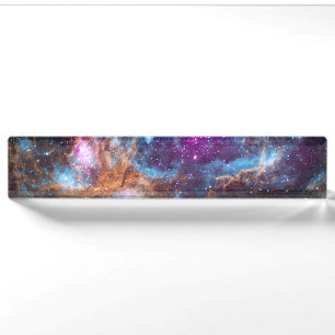 Hummernebel - Cosmic Winter Wonderland Namensplakette