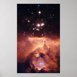 Hummernebel (Emission Hummer Nebel Core) NGC 6357, Poster