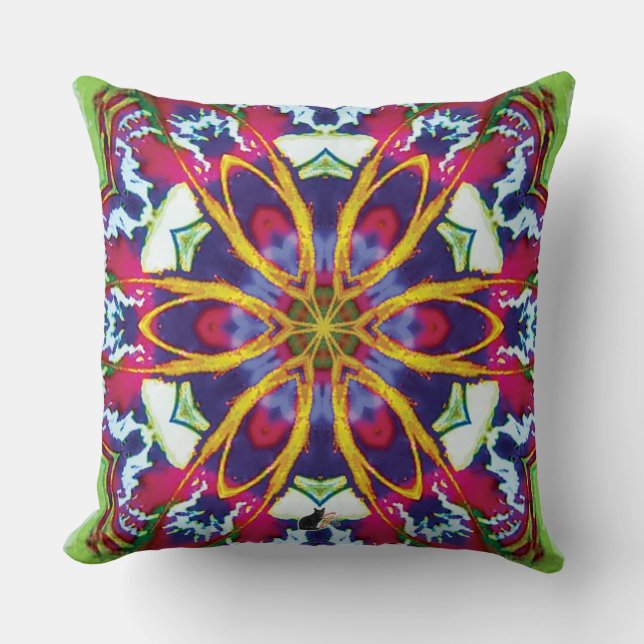 Hummers Kaleidoscope Pillow Kissen (Vorderseite)