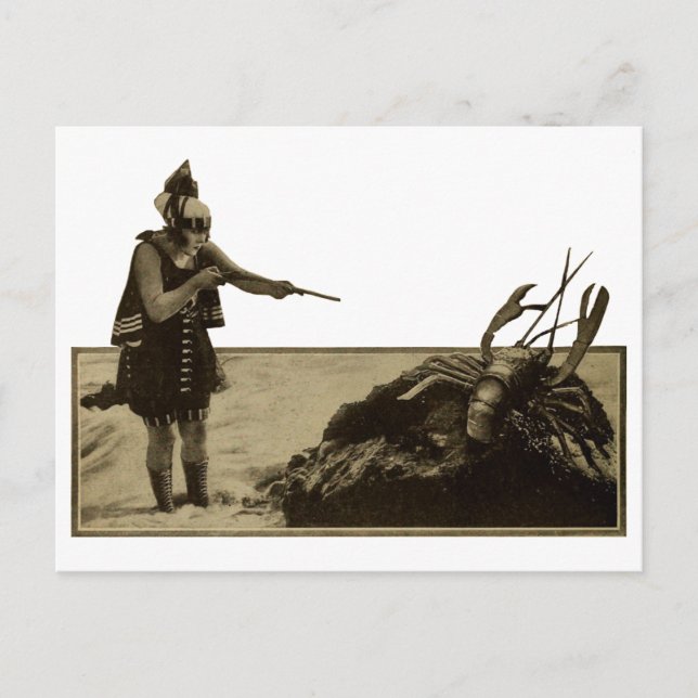 "Hummersaison" Postkarte (Vorderseite)