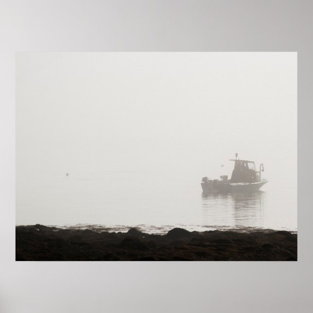 Hummerschiff, Maine Poster (Vorne)