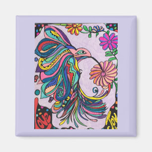 Humming-Bird-Design-Magnet Magnet