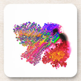 Humming Bird love Getränkeuntersetzer