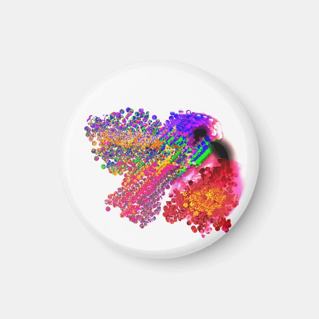 Humming Bird love Magnet (Vorne)