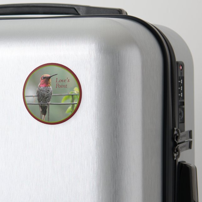 Humming Bird Love's Point Magnet (In Situ (Bagages))