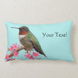 Humming Bird Lumbar und Square Throw Kissen