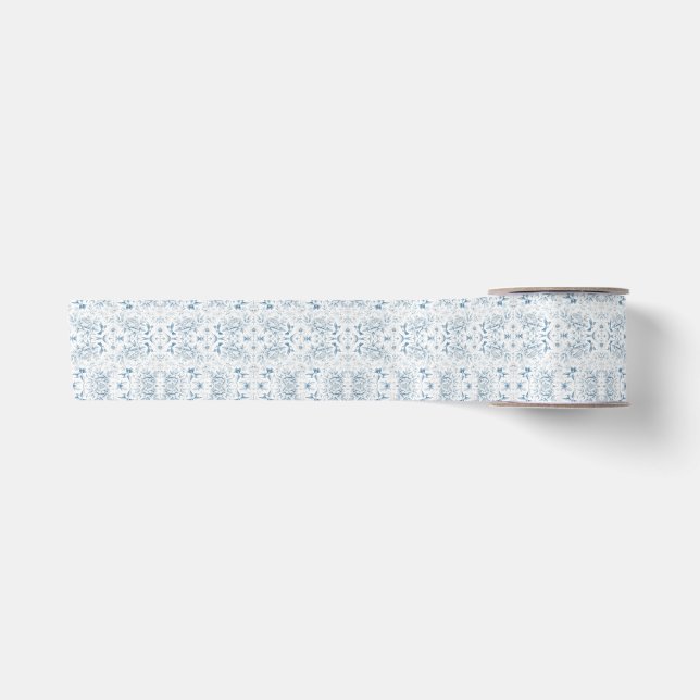 Humming Bird Toile Robbon Satinband (Vorderseite)