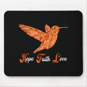 HummingBird Aml Leukämie Bewusstsein Mousepad